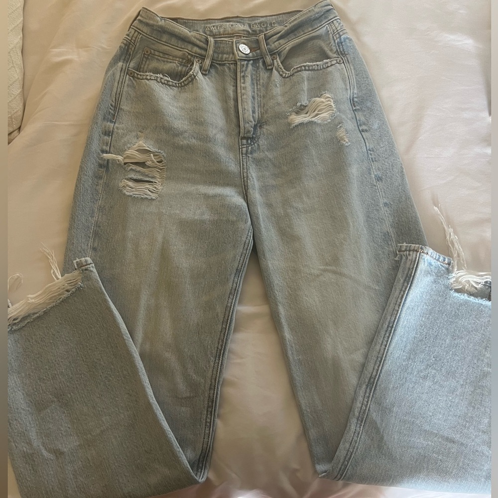 American Eagle 90s highest rise boyfriend jeans